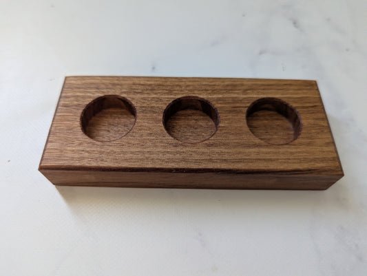 Oil bottle holder - stand (square edge)