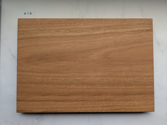 #113 Chopping Board - Blackbutt - Large