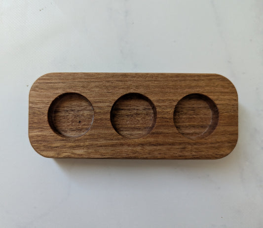 Oil bottle holder - stand (round edge)