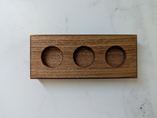 Oil bottle holder - stand (square edge)